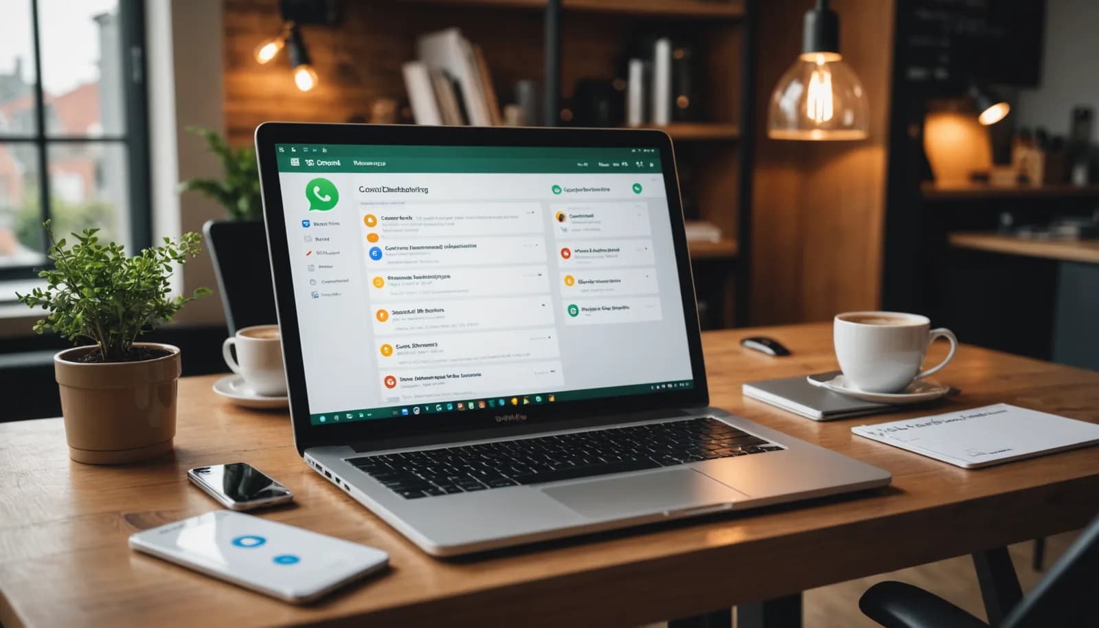 CRM automation dashboard showing unified workspace for lead management and multi-channel messaging