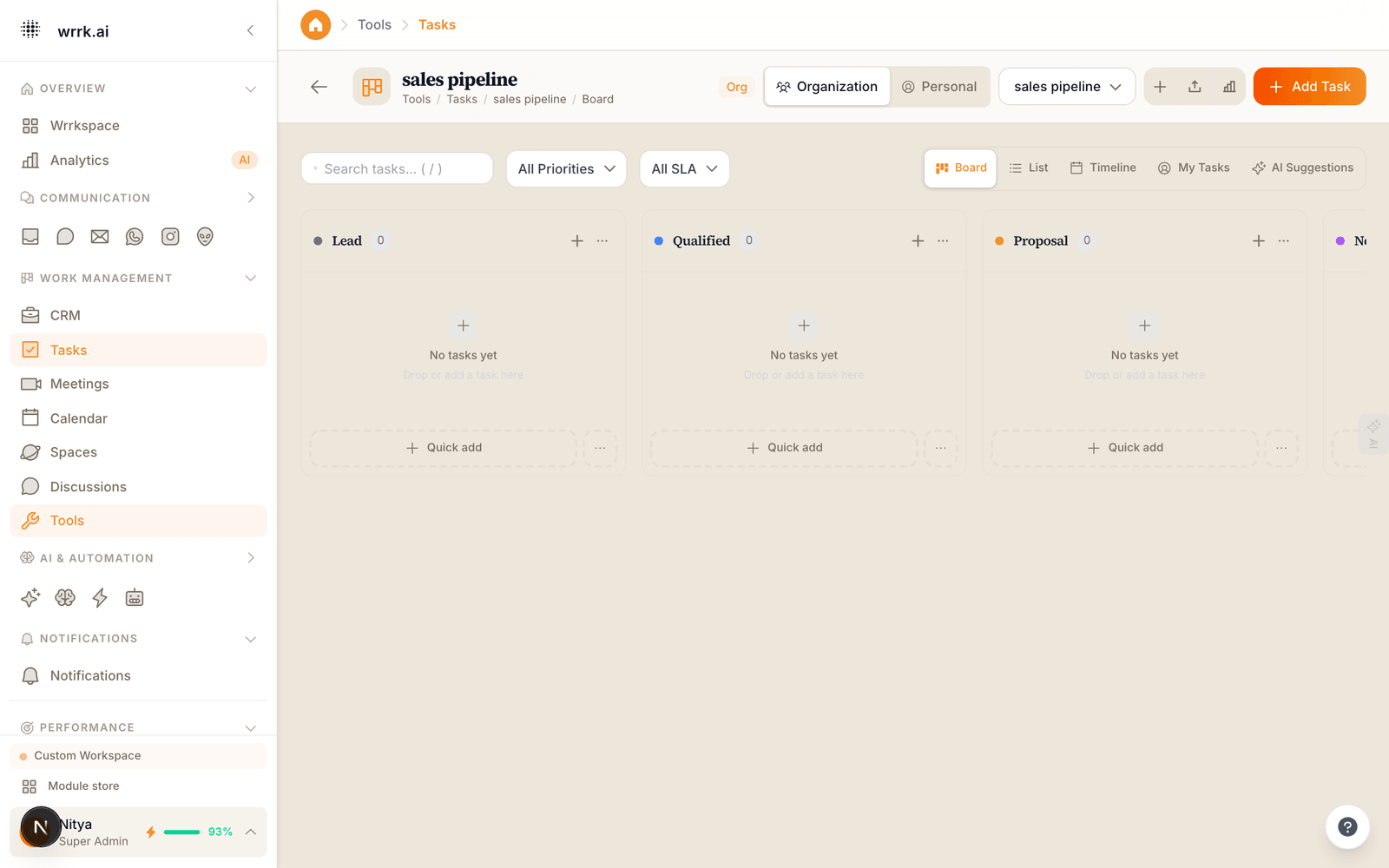 Tasks Module