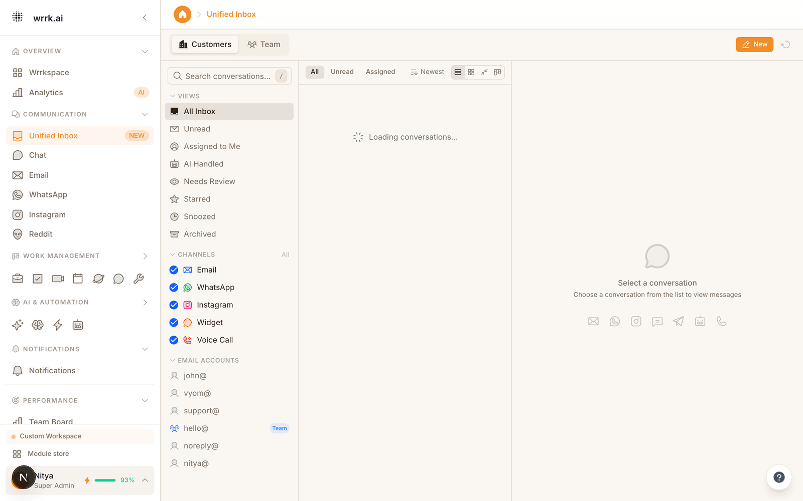 Unified Inbox